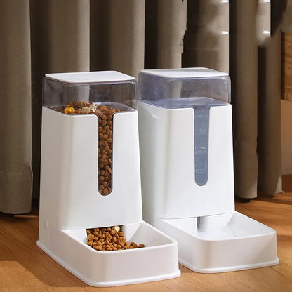 Double Bowl Automatic Feeder