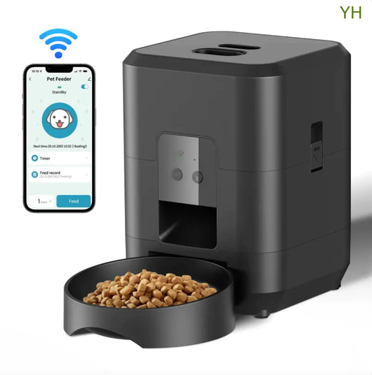 Controlled Automatic Pet Feeder with Timed and Quantitative Feeding